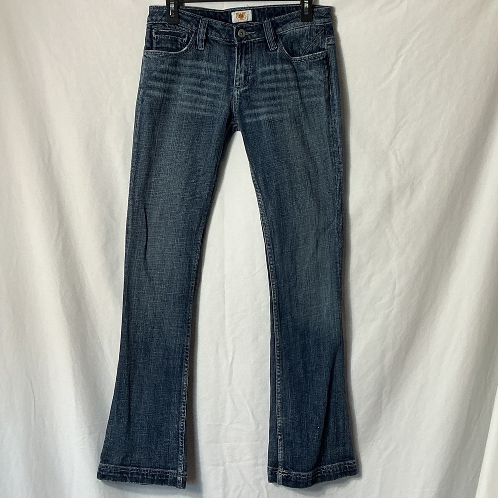 Antik Denim Low Rise Boot Cut Jeans